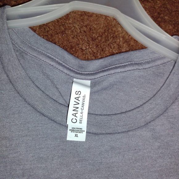 "Love Fall" shirt in a gray color and multiple sizes - Picture 3 of 3
